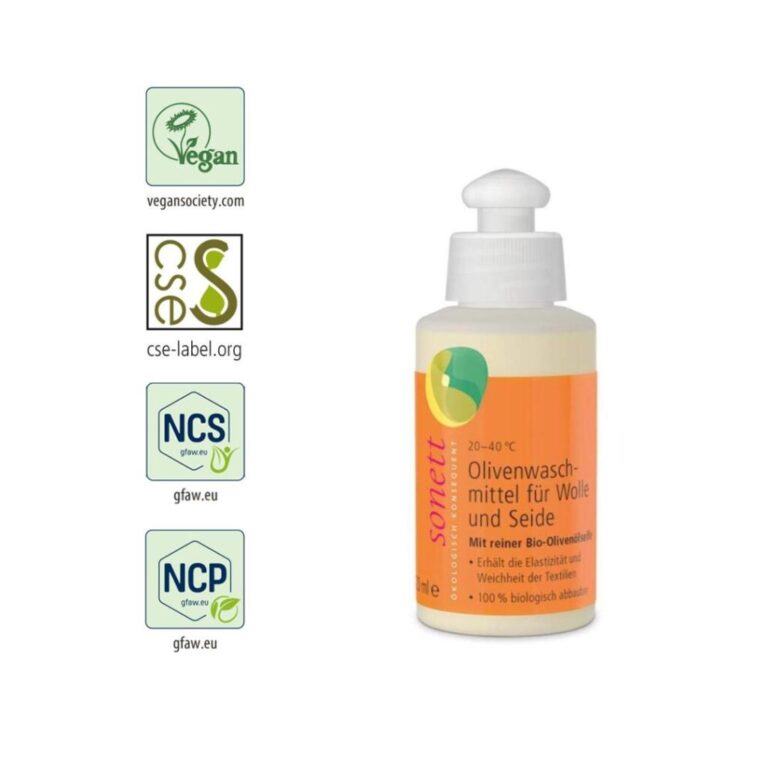 SONETT Tečni deterdžent za veš Olive, 120ml