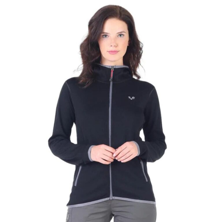 WOOLONA MARIN Ž. Dukserica dugi rukav zip