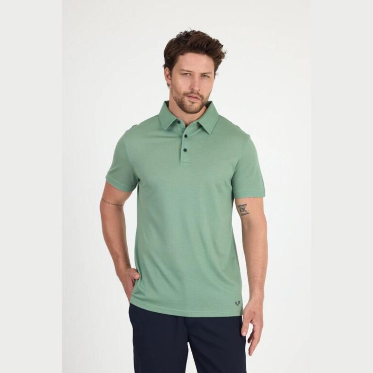 WOOLONA POLO MEN M. Majica polo kratki rukav