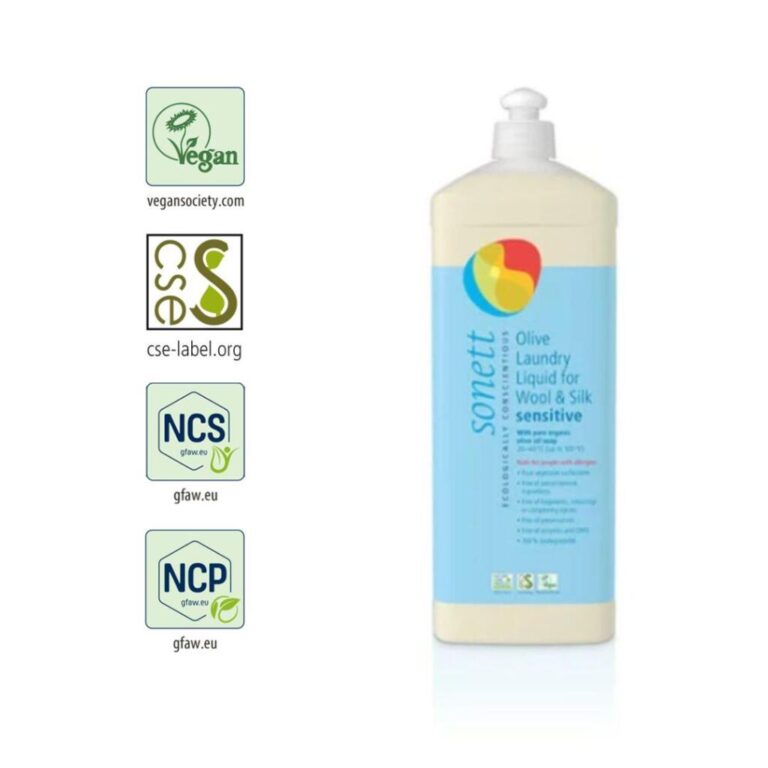 SONETT Tečni deterdžent za veš Olive Vuna i Svila Sensitive , 1l