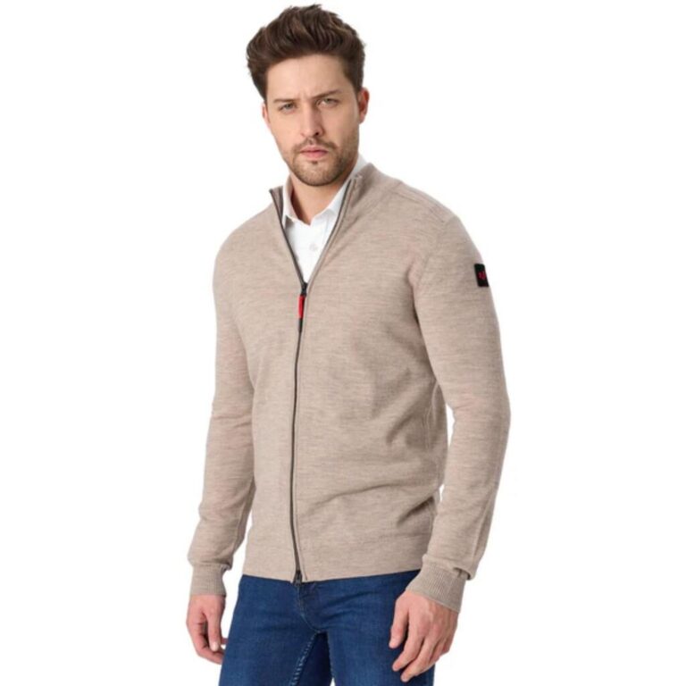 WOOLONA TOLA M. Džemper dugi rukav zip