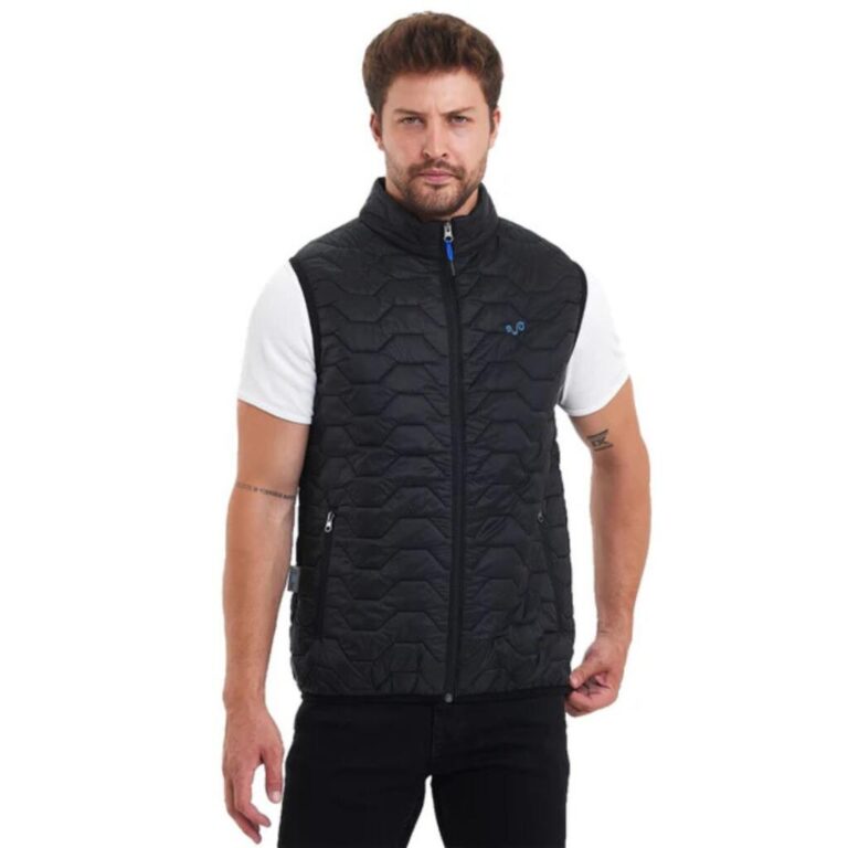 WOOLONA LAVA MEN M. Prsluk zip