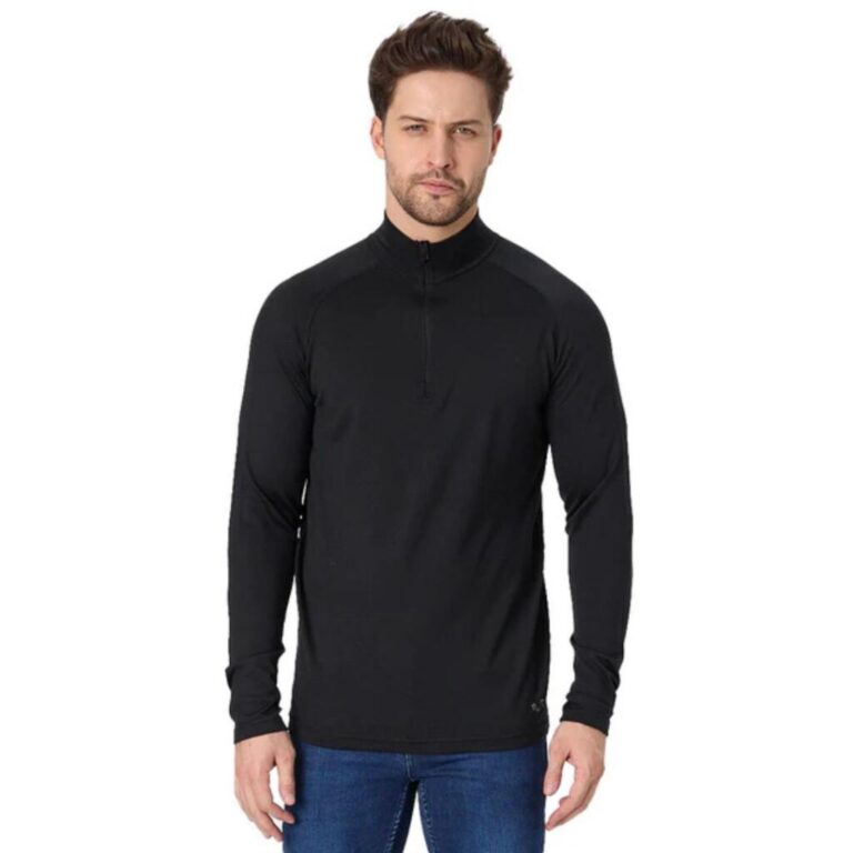 WOOLONA BORA Pulover s 1/4 patentnim zatvaračem